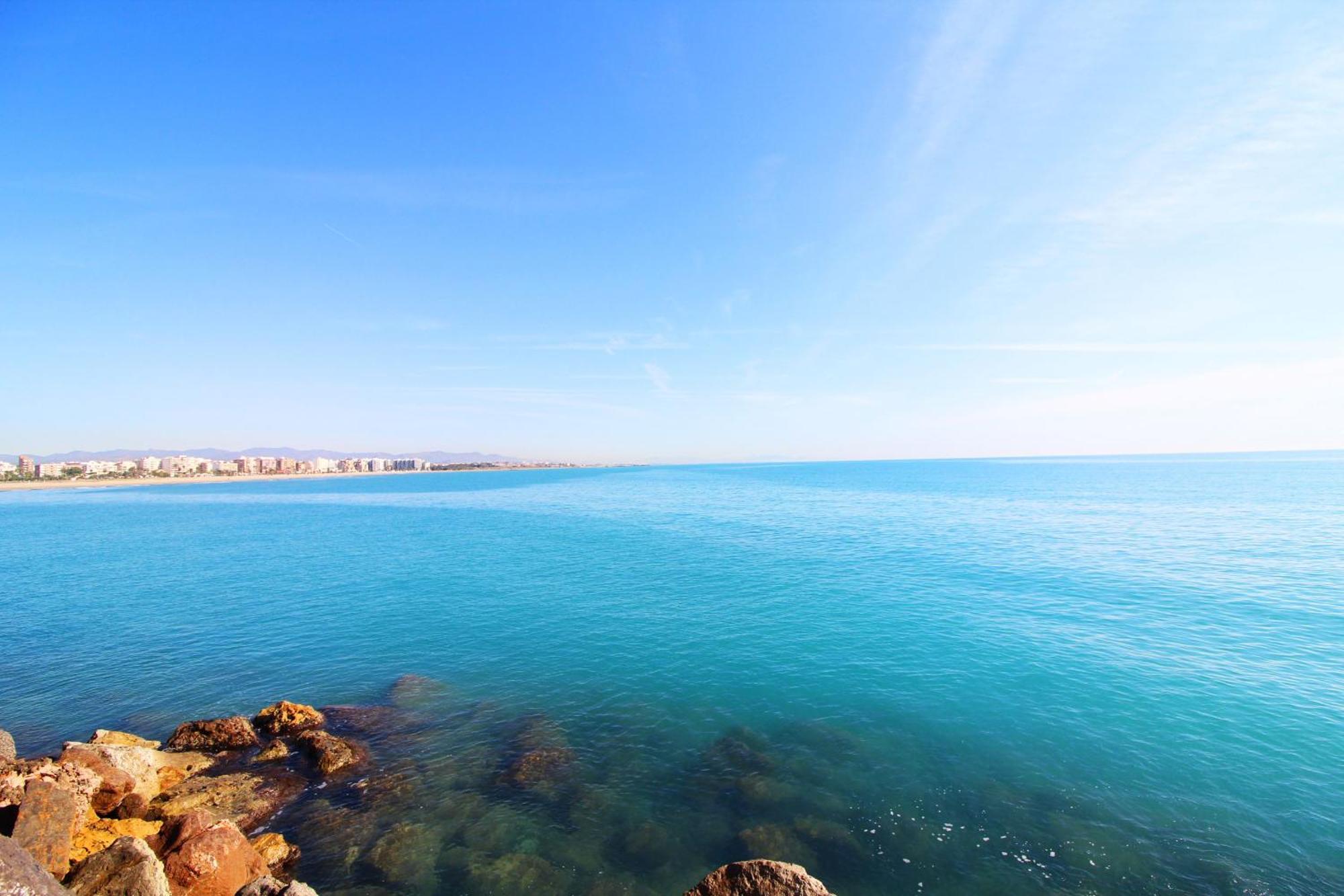 Global Properties, Apartamento Con Terraza E Increibles Vistas Al Mar Пуэтро-де-Сагунто Экстерьер фото