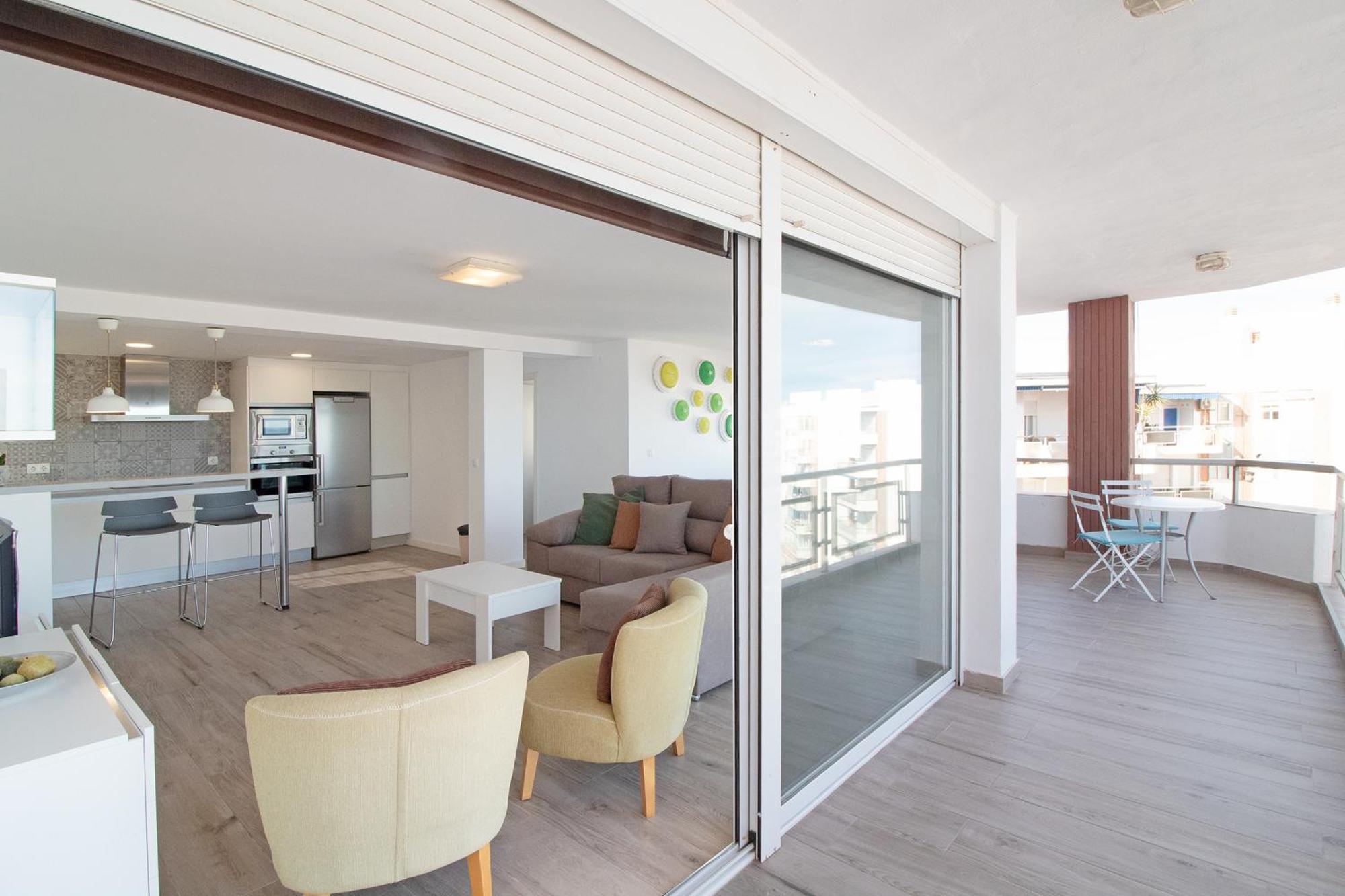 Global Properties, Apartamento Con Terraza E Increibles Vistas Al Mar Пуэтро-де-Сагунто Экстерьер фото